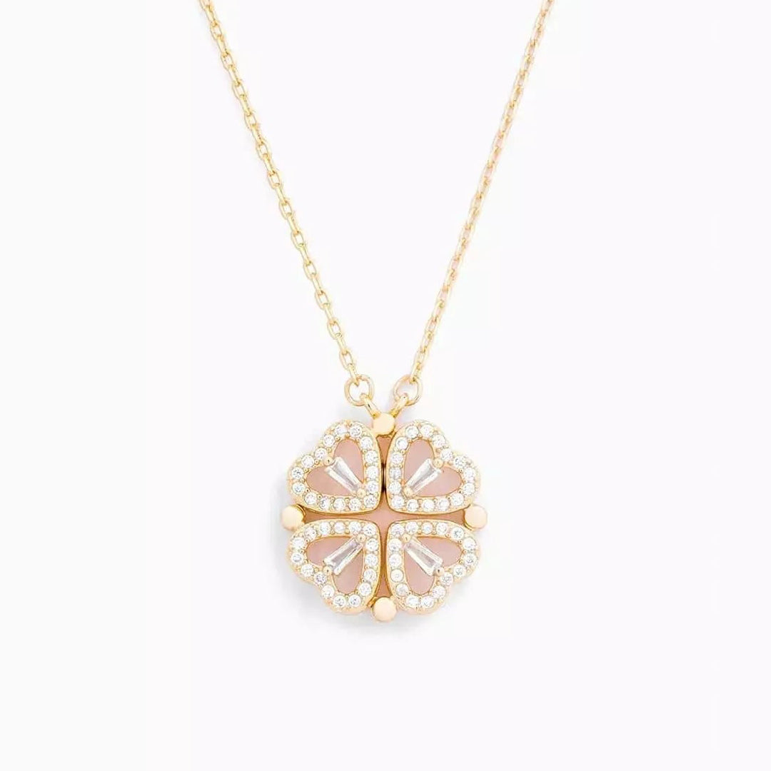 Collier Cœur Porte-Bonheur Or