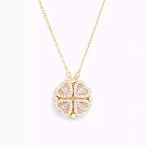 Collier Cœur Porte-Bonheur Or