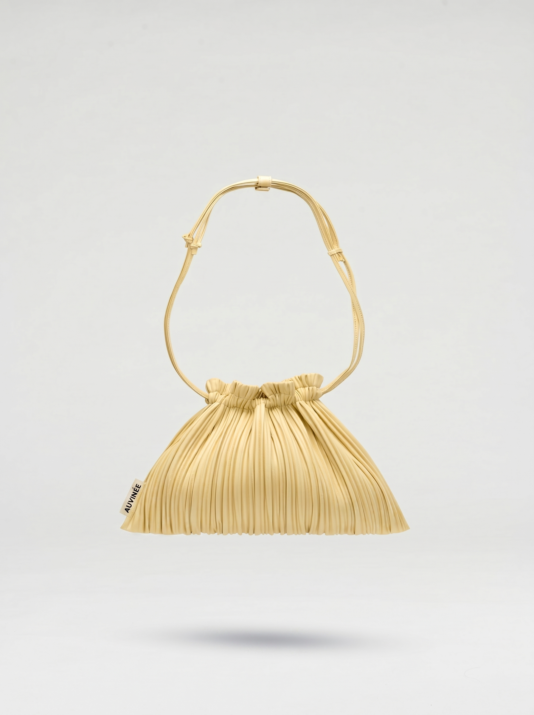 Cuir vegan - Jaune beurre